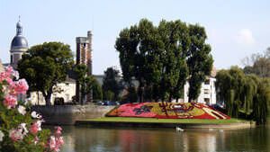 Saint Laurent island in Chalon sur Saone